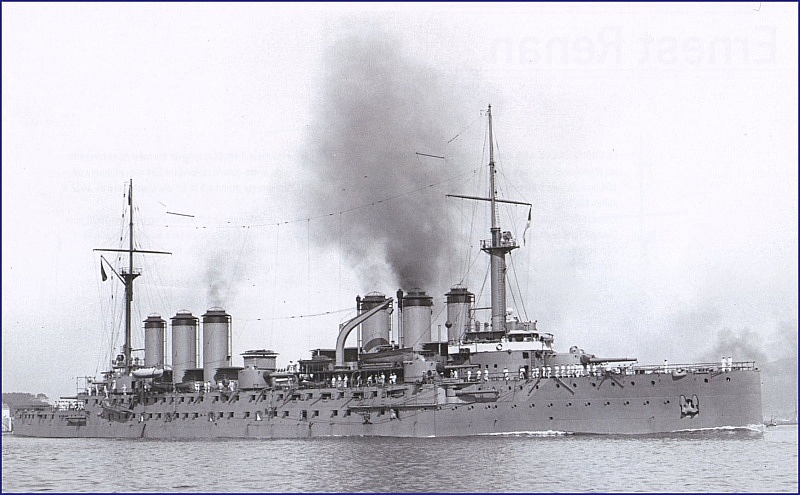 Croiseur cuirasse EDGAR QUINET 1907